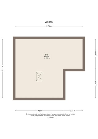 Floorplan - Populierstraat 1A, 4142 EA Leerdam